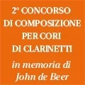 vincitori 2° Concorso di Composizione per Cori di Clarinetti